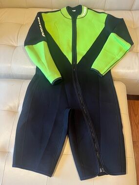 Shorty Wetsuit - Neon Green/Black